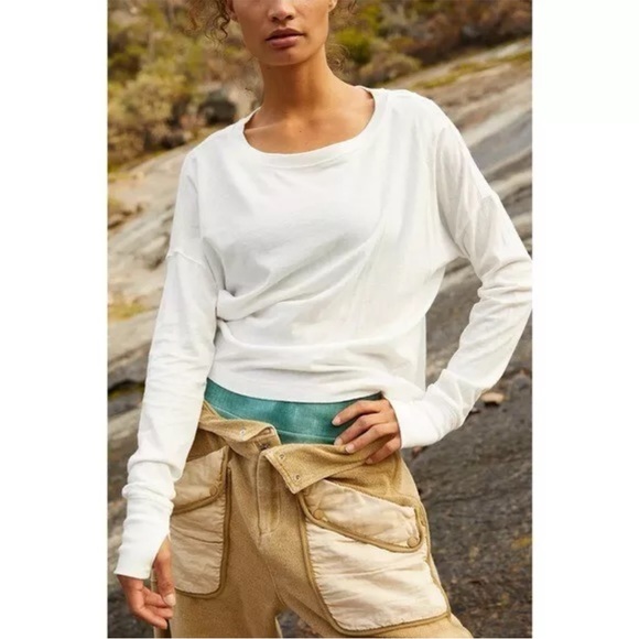 Free People Movement Victory Lap Graphic Long-Sleeve - Picture 3 of 7